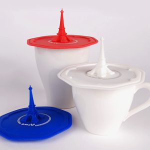 eiffel tower cup caps