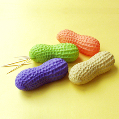 giant peanut toothpick holder