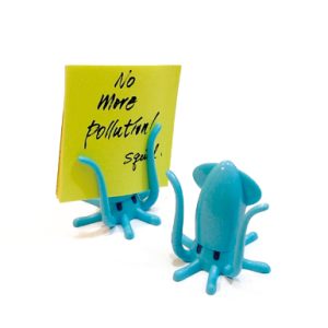 Handy Squid Memo And Name Card Holder