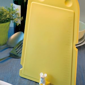 Mouse & Cheese Cutting Board with Stand