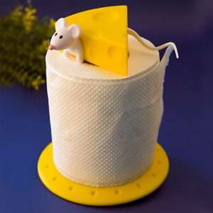 Mouse & Cheese Tissue Stand